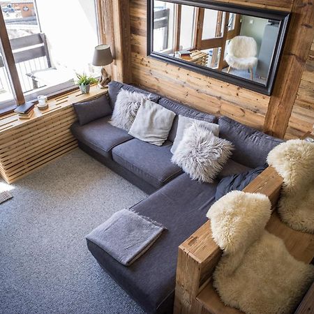 Magnifique Duplex Oneigedor Depart Ski Aux Pieds Et Vue Montagne ティニュ エクステリア 写真